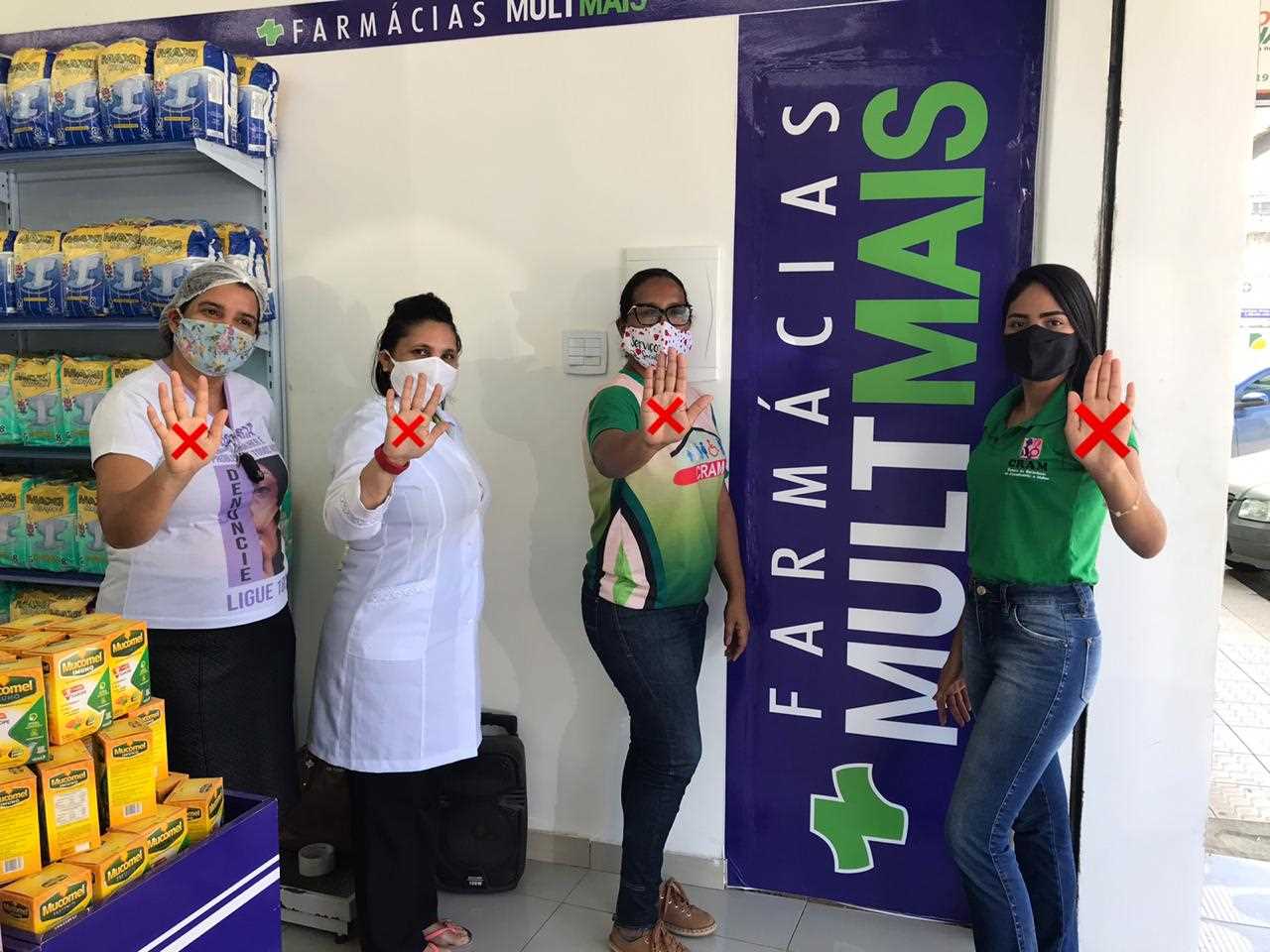 Camacã: Secretaria de Assistência Social através do CRAM adere a Campanha Sinal Vermelho contra a Violência Doméstica